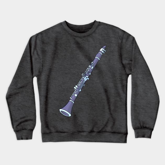 Clarinet Crewneck Sweatshirt by ElectronicCloud